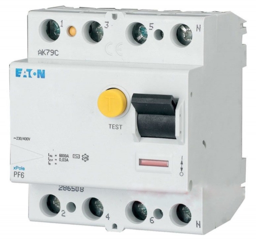 УЗО Eaton Moeller PF6-25/4/003 - 1