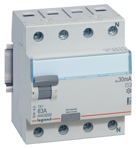 ПЗВ Legrand (403008) TX3 3P+N 25A 30мА AC - 1