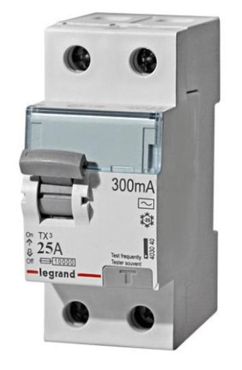 ПЗВ Legrand (403038) TX3 1Р+N 25A 300мА AC - 1