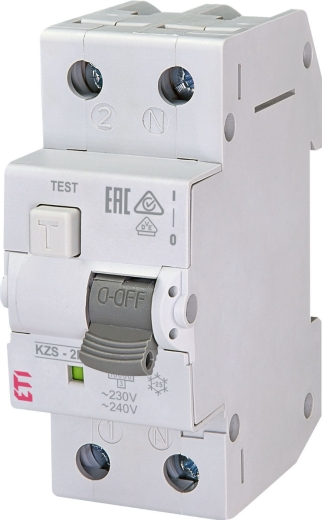 Дифференциальный автомат ETI 002173227 KZS-2M C 32/0.03 тип A (10kA) - 1