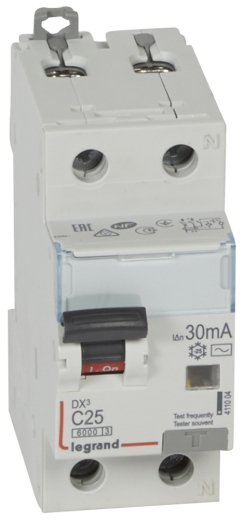Диф.вимикач Legrand (411004) 1P+NC 25A 30mA AC - 1