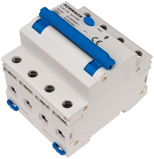 АВДТ Schrack AK667840 6кА 40А 30мА 3P+N х-ка C Тип A - 2