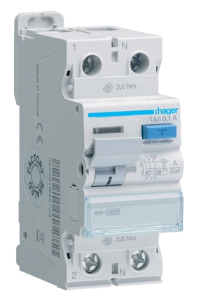 Устройство защитного отключения Hager CEA240D 40A 100мА 6кА тип A 2P - 1