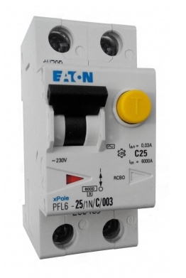 Дифавтомат Eaton (Moeller) PFL6-25/1N/C/003 - 1