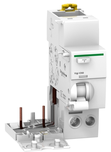 Блок дифференциальной защиты Schneider Electric A9V61225 VIGI iC60 1Р+N 25A 30мА Asi - 1