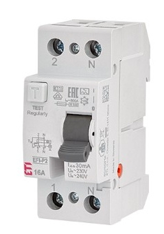 УЗО ETI EFI6-P2 80/0,03 AC 6кА (2061254) - 1