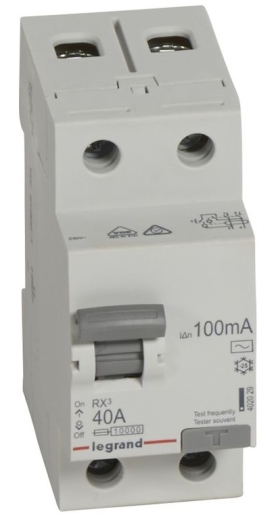 ПЗВ Legrand (402029) RX3 1Р+N 40А 100mA AC - 1