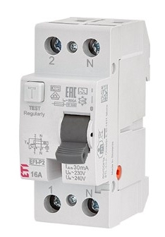 ПЗВ ETI EFI-P2 40/0,03 NL A 10кА (2061412) - 1