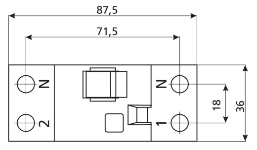 УЗО ETI 002062532 EFI-2 100/0.1 тип A (10kA) - 4