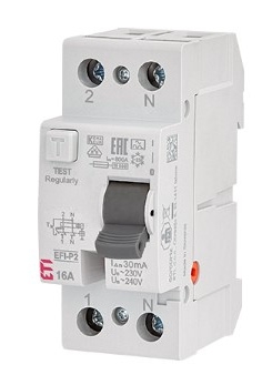 ПЗВ ETI EFI-P2 25/0,03 NL A 10кА (2061411) - 1