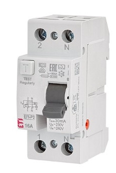 ПЗВ ETI EFI6-P2 40/0,03 AC 6кА (2061252) - 1