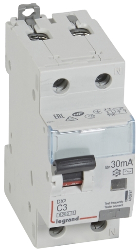Дифавтомат Legrand (410997) 1P+NC 3A 30mA AC - 1