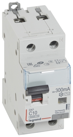 Дифавтомат Legrand (411022) 1P+NC 10A 300мA AC - 1