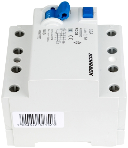 ПЗВ Schrack AR006110 10кА 63А 100мА 3P+N тип AC - 10