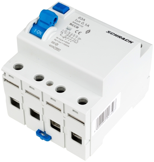 ПЗВ Schrack AR006110 10кА 63А 100мА 3P+N тип AC - 9