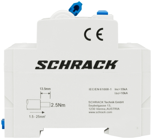 ПЗВ Schrack AR006130 10кА 63А 300мА 3P+N тип AC - 4