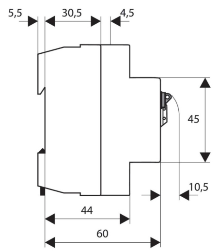 ПЗВ Schrack BC606110 6кА 63А 100мА 3P+N тип AC - 2