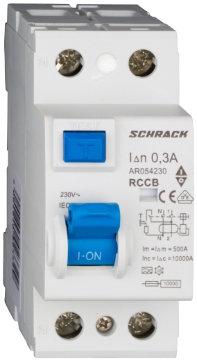 ПЗВ Schrack AR066230 10кА 63А 300мА 1Р+N тип A/S - 1