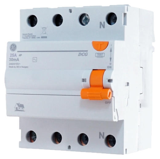 УЗО General Electric DCG425/030 3P+N, AC - 1