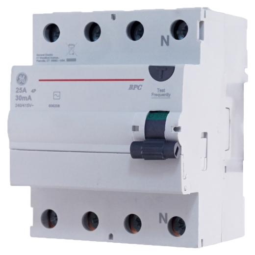 УЗО General Electric BPC425/030 3P+N AC - 1