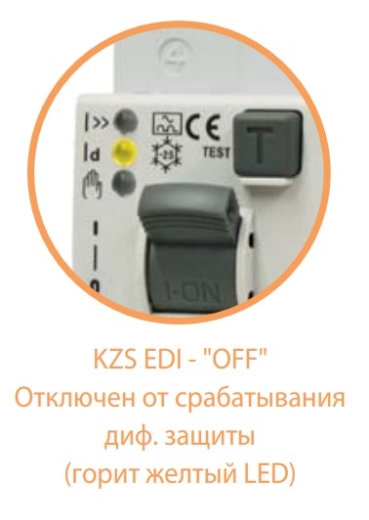 Диференціальний автомат ETI 002172408 KZS-2M1Р+N EDI B 25/0.03 тип A (10kA) з нижнім підключенням - 5