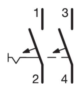 Автоматический выключатель NCN216 (2р,С,16А) Hager - 2