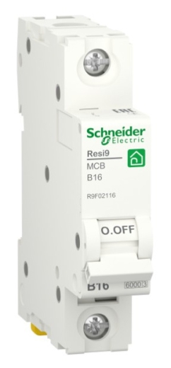 Автоматичний вимикач Schneider Electric R9F02116 RESI9 6кА 1P 16A - 1