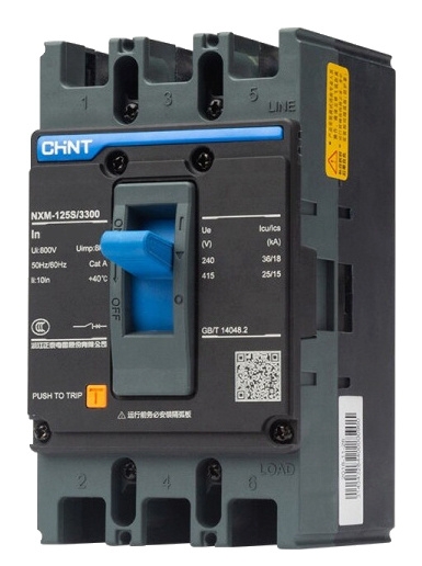 Автоматический выключатель Chint NXM-125S/3300 80A (131361) - 1