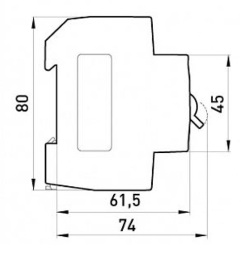 Модульный автоматический выключатель E.NEXT e.mcb.stand.45.3.C25 - 3
