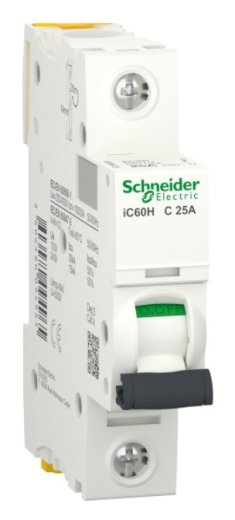 Автоматический выключатель Schneider Electric A9F89125 iC60H 1P 25A C - 1