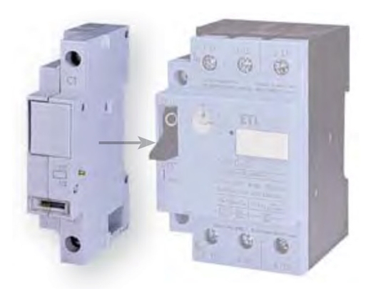 Незалежний розчіплювач ETI 004646633 MSP-A 24V AC - 3