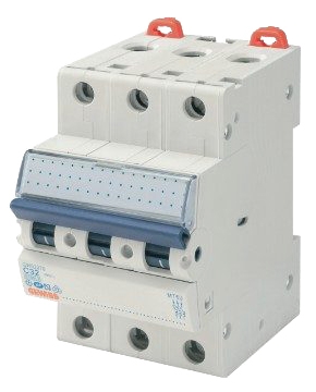 Автоматичний вимикач GEWISS 3P C 10А 6кА (GW92066) - 1