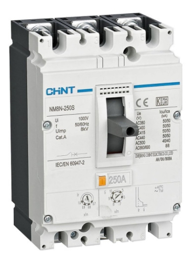 Корпусний автоматичний вимикач Chint NM8N-250S TM 225 3P - 1