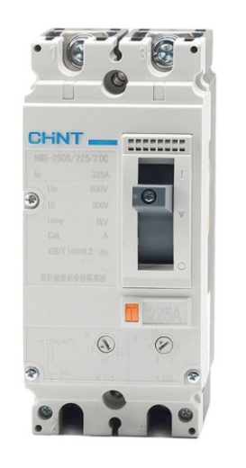 Автоматичний вимикач в литому корпусі Chint NM8NDC-250C TM 160 2P DC500В - 1