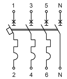 Корпусный автоматический выключатель Promfactor FMC2/3U 4P 100A 35kA 8-12In (FMC24U0100) - 2