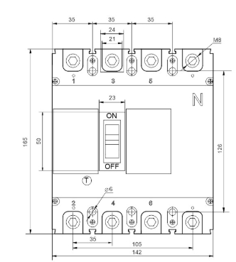 Корпусний автоматичний вимикач Promfactor FMC3/3U 4P 160A 50kA 8-12In (FMC34U0160) - 3