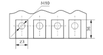 Корпусный автоматический выключатель Promfactor FMC4/3U 4P 400A 50kA 8-12In (FMC44U0400) - 5