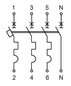 Корпусный автоматический выключатель Promfactor FMC5/3U 4P 500A 50kA 8-12In (FMC54U0500) - 2