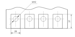 Корпусный автоматический выключатель Promfactor FMC5/3U 4P 500A 50kA 8-12In (FMC54U0500) - 5