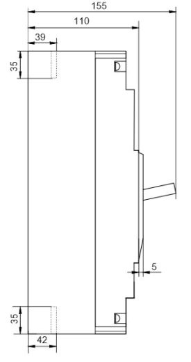 Корпусный автоматический выключатель Promfactor FMC6/3U 4P 800A 70kA 8-12In (FMC64U0800) - 4