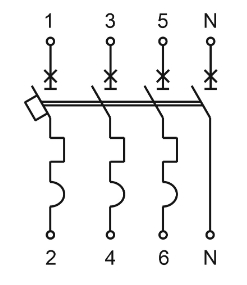 Корпусный автоматический выключатель Promfactor FMC6/3U 4P 630A 70kA 8-12In (FMC64U0630) - 2