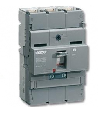 Автоматичний вимикач Hager x250, In=250А, 3п, 40kA - 1