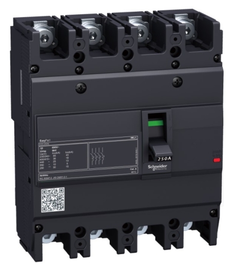 Автоматический выключатель Schneider Electric EZC250N4160 EZC250N 4P3T 25кА 160А - 1