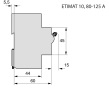 Автоматичний вимикач ETI 002155731 ETIMAT 10 3p D 80А (15 kA) - 3