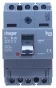 Автоматический выключатель Hager x160, In=40А, 3п, 18kA - 3