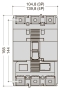 Автоматический выключатель Hager HEC041H h250 In=40А 4P 70кА LSI - 3