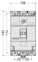 Автоматичний вимикач Hager HHA041H x160 In=40А 4P 25кА - 2