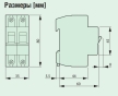 Автоматичний вимикач Eaton PL7-C13/2-DC 500В DC 13А C - 2