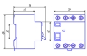 УЗО Chint ПЗВ NL1-63 6kA 3P+N A 40A-30mA - 2