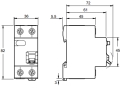 Выключатель автоматический дифференциальный Schneider Electric Easy9 EZ9D34620 1P+N 20A - 2
